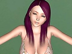 Debakame чтобы Shiroi Yuri II 3D