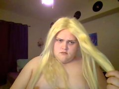 Fat bbw Milf heißeste Webcam Strip-Show