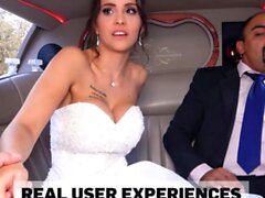 Esposa en medias que no quieren a su esposo