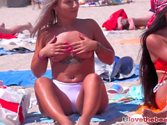 Topless beach, sex at beach