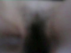 Friend fucks his Asian gf with hairy pussy