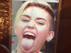 Miley Cyrus Cum Tribute