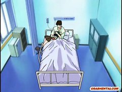 Coed Anime Cutie heißen Reiten Dick im Krankenhaus