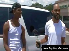 Blacks Thugs Breaking Down Sissy White Boys Hard 14