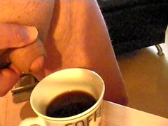 Kaffee mit speziellen Zusatz