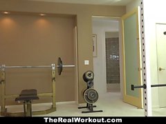 TheRealWorkout - Hot Milf Fucks aptitud Cliente