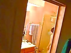 Mi Madre unware de las mi cam de baño escondida