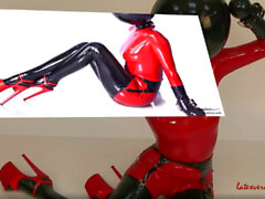 Latex bondage, latex bdsm, recent