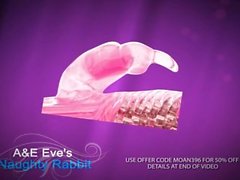 Vibrateur de lapin de Méchant des A et électronique Eve pour clitoridien & du point G stimulation du à 50 % O