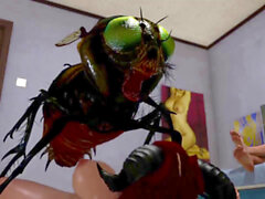 MMD насекомое 3D, 3D насекомое секс, 3D насекомое
