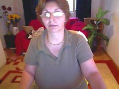 Busty mature on webcam.flv