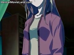 Seksi anime kız öğrenci sabit becerdin alır