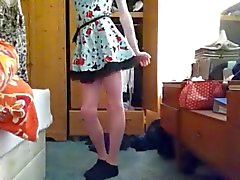 Симпатичные 18 Year Old Crossdresser