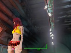 Di Fallout quattro studentessa sexy di