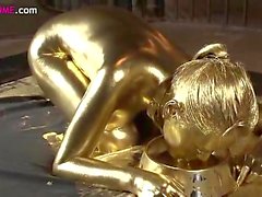 golden big boobs slave 10