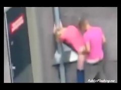 Extreme sexo público en la calle daytime voyeur video