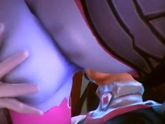 compilación sexo overwatch con Dva y Widowmaker