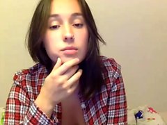 Sexy teenager russo Masturbate un porno Cam