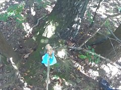 pissing together on a barbie doll in the woods COMPILATION