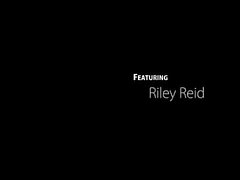 Horny Riley Reid Erkeğini Mektup köpek kayışı ile esaret dişli verdiği