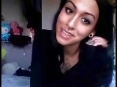 Сексуальное Emo транссексуал В xtrannycams