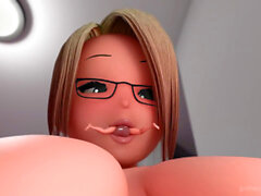 Giantess vore, 3d