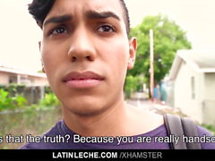 LatinLeche - Latino wird im Freien barebacked