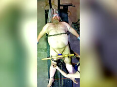 Cock torture, medieval inquisition torture, 2 dominas foltern sklaven