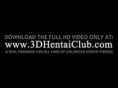 3d Hentai und Masturbation mit Dildo