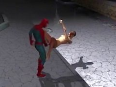 Spiderman fode menina