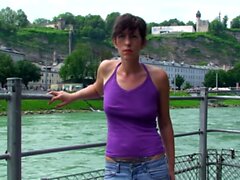 Ilona - Naked Walk in Public