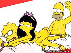 De Homer Simpson sexuels du familiale