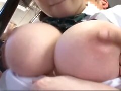 Japanese horny people sex in train