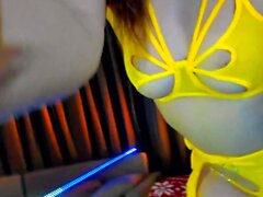 Masturbation de webcam solo brune