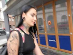 Saksalainen Scout - Tall Tattoo Teen Sharlotte Pickup ja Fuck