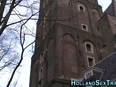 Amsterdam hooker pounded