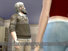 Sims, 3D Gros Seins Cuckold Wife