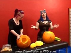 Kürbis Ficken Halloween Humiliation