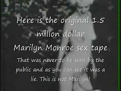 Marilyn Monroe Original Sex Tape Lie