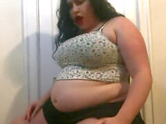 Softiebabie, Göttin Shar Bauchfüllung, BBW Bauch