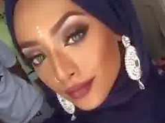 Uk hijabi cum Gesicht