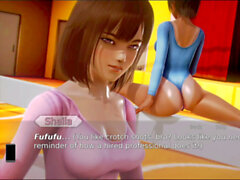 Anime erotica 3D, Gameplay del Waifu Academy, 3D Teen Hentai