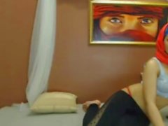 Amateur Arab Hijab Gone Wild On Webcam