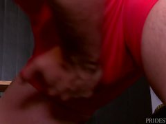 Mann über von 30 Schwänze Cocks Reibungs Bei Ringkampf