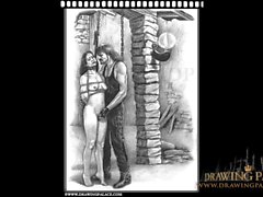 DrawingPalace réaliste dessins animés BDSM porno des esclaves fétiches