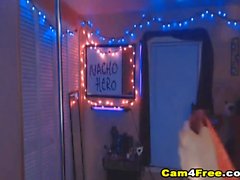 Esguichando Buceta Masturbação de Horny Webcam Babe