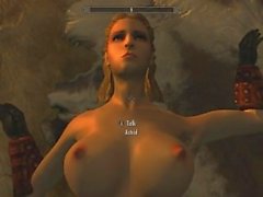 De Skyrim : sexuales con Astrid ( Prueba de su lealtad a su esposo )