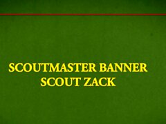 Scoutboys üniformalı izci, Ace Banner tarafından sert bir şekilde sertleştirildi