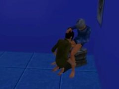 Jack Frost ve Hıçkırık yapıyor bazı sıcak XXX eylemleri (The Sims 3)