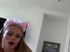 Roosa Sexy Maid Pariisin White Anal POV Vitut